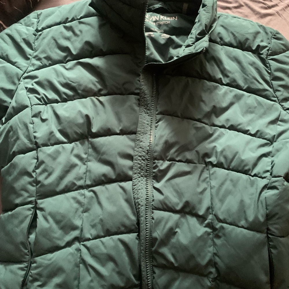 Calvin Klein Green Jacket.